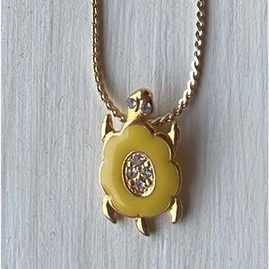 Necklace🩷Sea Turtle gold tone